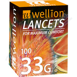 Wellion lancety 33G 100ks