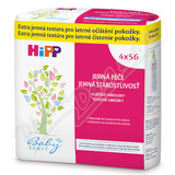 HiPP BabySANFT jemn pe vlh. ubrousky 4x56ks