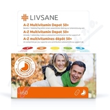 LIVSANE A-Z Multivitamin komplex 50+ tablety 60ks