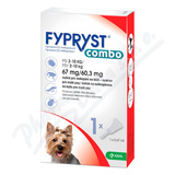 Fypryst combo spot-on pro psy 2-10kg 1x0. 67ml