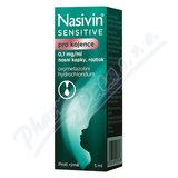 Nasivin Sensitive Kojenci 0. 1mg-ml nas. gtt. sol 5ml