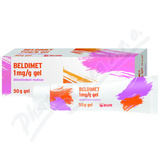 Beldimet 1mg-g gel 50g