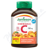 JAMIESON Vitamn C 500mg broskev cucac tbl. 100+20