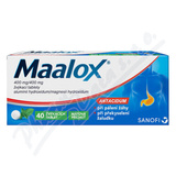 Maalox 400mg-400mg tbl. mnd. 40