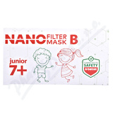 NANO FILTER MASK B junior 7+ stenka s gumi. 10ks