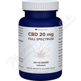 CBD 20mg Full Spectrum tob. 60+15 navc