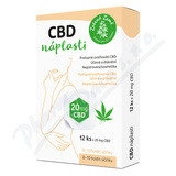 Zelen Zem CBD nplasti 20mg 12ks