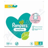 Pampers Sensitive ��st�c� ubrousky 15x80ks