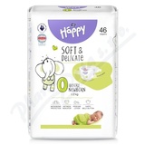 Happy Soft&Delicate 0 dtsk pleny 2kg 46ks