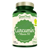 GreenFood Curcumin+Vitamin D3 cps. 90