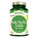 GreenFood Multi VitaMin Chelate for women cps. 90