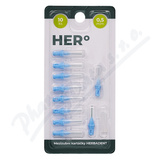 HERo mezizubn kartek 0. 5mm modr 10ks