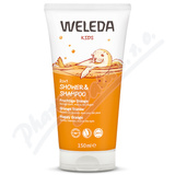 WELEDA Kids Sprch. krm a amp. ast. pom. 2v1 150ml