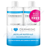 DERMEDIC Hydrain Micel�rn� voda duopack 2x500ml