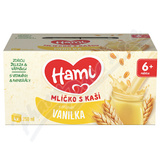 Hami Ml��ko s ka�� s p��chut� vanilka 4x250ml 6m+