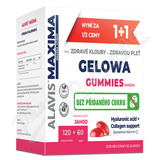 ALAVIS MAXIMA Gelowa Gummies jahoda tbl. 120+cps. 60
