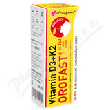 Vitam�n D3+K2 OROFAST sublingu�ln� sprej 50ml