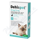 Dehispot 30mg-7. 5mg spot-on 1x0. 35ml