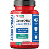 Astina �elezo CHEL�T s vitaminy B9 B12 C cps. 60
