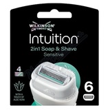WILKINSON Intuition 2v1 Soap&Shave Sensit. hlav. 6ks