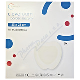 Clevecare Clevefoam Border p�n. kryt� 23x23cm 5ks