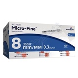 Embecta Micro-Fine U-100 inz. st��k. 8mm 0. 3ml 100ks