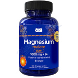 GS Magnesium malate pure 1000mg+B6 tbl. 100+10 d�r. 