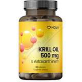 MOVit Omega Krill Oil 500mg s Astaxanthinem tob. 90